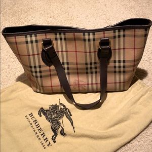 Burberry Haymarket SM Tote